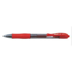 Roller cu gel, 0.7 mm, rosu, G2 PILOT
