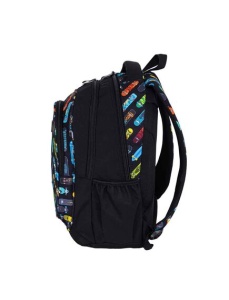Rucsac baieti, 3 compartimente, skateboard, ASTRA Head - Img 3