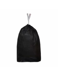 Saci menajeri cu snur, ECOFRIEND, 35 L, 15 buc/rola - Img 2