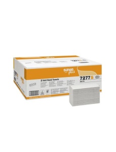Servetele dispenser in Z, 20.5x23 cm, 2 straturi, 120 buc/set, 25 seturi/bax, Save Plus 7277S CELTEX