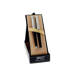 Set cadou stilou si pix metal DACO SE219