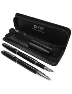 Set cadou stilou si pix, negru, SE266 DACO