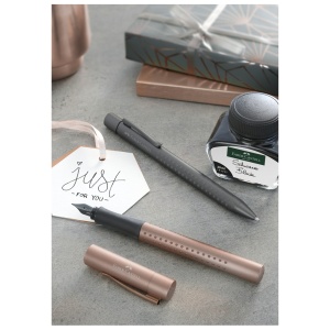 Stilou FABER-CASTELL Grip 2011 F , gri - Img 4