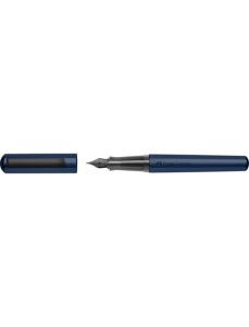 Stilou FABER-CASTELL HEXO M ALBASTRU MAT
