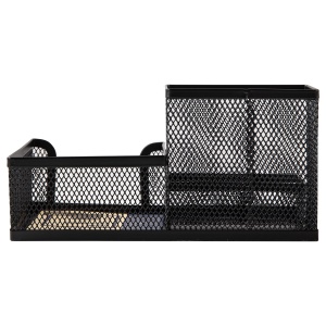 Suport accesorii birou, 3 compartimente, MESH - Img 2