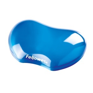 Suport ergonomic pentru incheieturi, albastru, FELLOWES