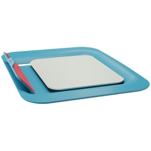 Suport ergonomic pentru laptop LEITZ Cosy - albastru - Img 3