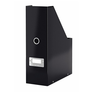 Suport vertical din carton laminat, cataloage, negru, LEITZ WOW - Img 2