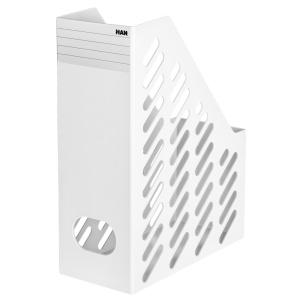 Suport vertical pentru cataloage, A4, alb, HAN Klassik XXL - Img 2
