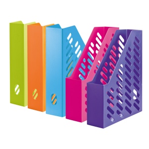 Suport vertical pentru cataloage, A4, galben, Trend Colours HAN Klassik - Img 4