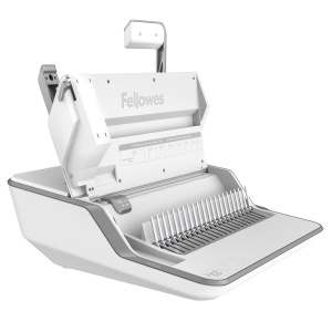 Aparat de indosariat cu inele plastic FELLOWES Lira 3 in 1 - Img 2