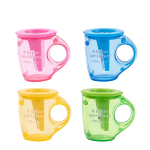 Ascutitoare dubla cu container DELI E0551