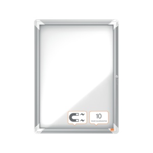 Avizier magnetic pentru interior, 4 x A4, carcasa metalica, NOBO - Img 4