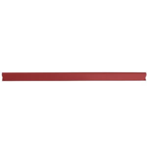 Bagheta plastic pentru legare documente, 10mm, 10 buc/set, rosu, DONAU