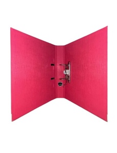 Biblioraft A4 plastifiat interior-exterior, 5 cm, roz, OPTIMA - Img 3