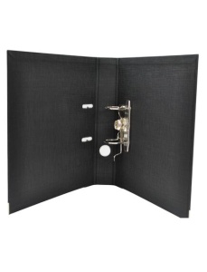 Biblioraft A4 plastifiat interior-exterior, 7.5 cm, negru, OPTIMA - Img 3