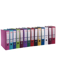 Biblioraft A4 plastifiat PP, 7.5 cm, alb, OPTIMA Classic - Img 2