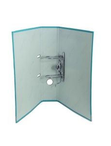 Biblioraft A4 plastifiat PP, 7.5 cm, turcoaz, OPTIMA Classic - Img 2