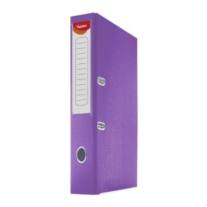 Biblioraft plastifiat, A4, 5 cm, lila, NOKI