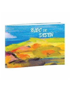 Bloc de desen A3, 120 g/mp, 24 file