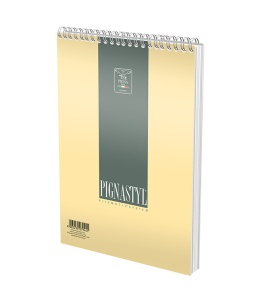 Blocnotes cu spira A5, 60 file, dictando, PIGNA Style - Img 2