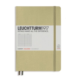 Caiet cu elastic A5, 125 file, matematica LEUCHTTURM1917 - Nisipiu