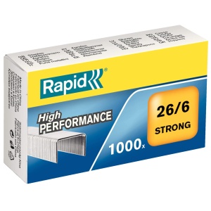 Capse strong 26/6, 1000 buc/cutie, RAPID