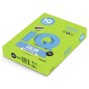 Carton colorat A4, 160 g/mp, 250 coli/top, verde, MONDI IQ Color Intens