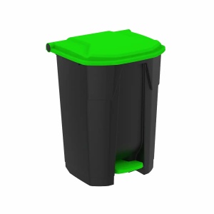 Cos gunoi reciclare selectiva, 50 l, verde