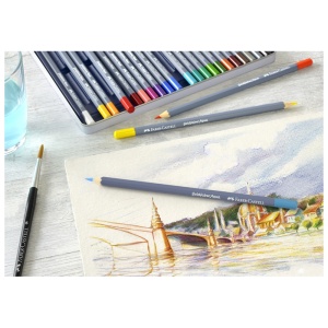 Creioane colorate FABER-CASTELL Goldfaber Aqua 24 culori/set - Img 4