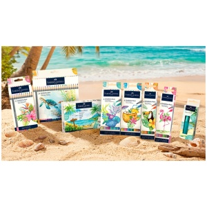 Creioane colorate FABER-CASTELL Goldfaber Tropical, 12 culori/set - Img 2