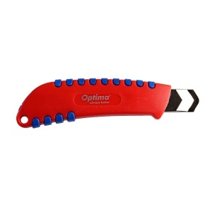 Cutter mare 18 mm cu grip din cauciuc OPTIMA Basic SK7 - Img 2