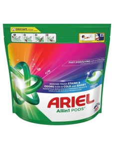 Detergent rufe capsule ARIEL All in 1 Pods Color, 65 buc/cutie
