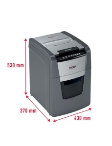Distrugator documente automat REXEL Optimum 90X, cross cut, 90 coli - Img 6