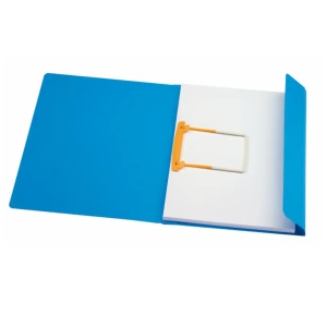 Dosar carton color, cu alonja arhivare, 250 g/mp, albastru, JALEMA Secolor