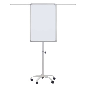 Flipchart magnetic mobil 70x100 cm, cu brate laterale - Img 2