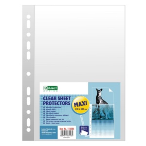 Folie protectie cristal A4, 90 microni, 50 buc/set D.Rect Maxi