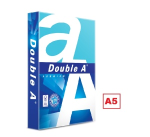 Hartie DOUBLE A Premium, A5, 80 g/mp, 500 coli/top