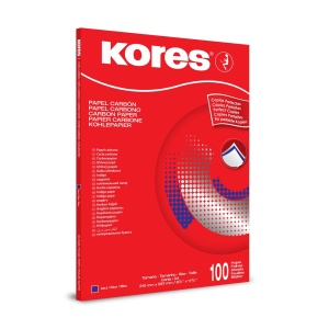 Indigo A4, 100 file/top, albastru, KORES