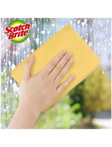 Laveta microfibra pentru geamuri Scotch-Brite, 32 x 35 cm - Img 2