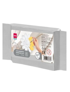 Lut modelaj 500 g, alb, DELI Air
