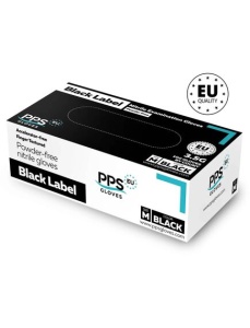 Manusi nitril PPS Black Label, marime S, 100 buc/cutie - Img 3
