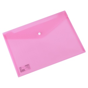 Mapa de plastic cu capsa, A4, rosu, DELI - Img 2
