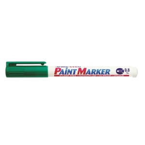 Marker cu vopsea, varf 0.8 mm, verde, ARTLINE 444XF
