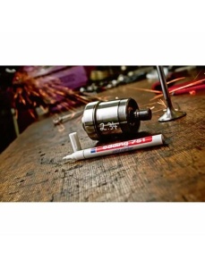 Marker cu vopsea, varf 1-2 mm, galben, EDDING 751 - Img 2