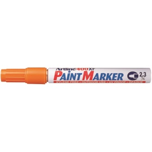 Marker cu vopsea, varf 2-3 mm, portocaliu, ARTLINE 400XF