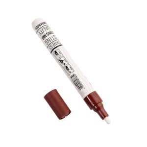 Marker cu vopsea, varf rotund 4.5mm, maro, Optima 3710