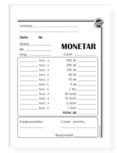Monetar A6, 100 file, 3 buc/set