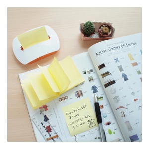 Notes autoadeziv in Z, 76x76 mm, 100 file, STICK'N - Img 3