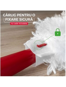 Pamatuf praf cu maner scurt VILEDA Flex and Catch, cu 2 rezerve - Img 5